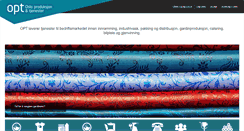 Desktop Screenshot of opt.no